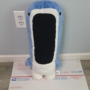 Samezu Clever Idiots Jaggy Shark Long Plush Stuffed Animal